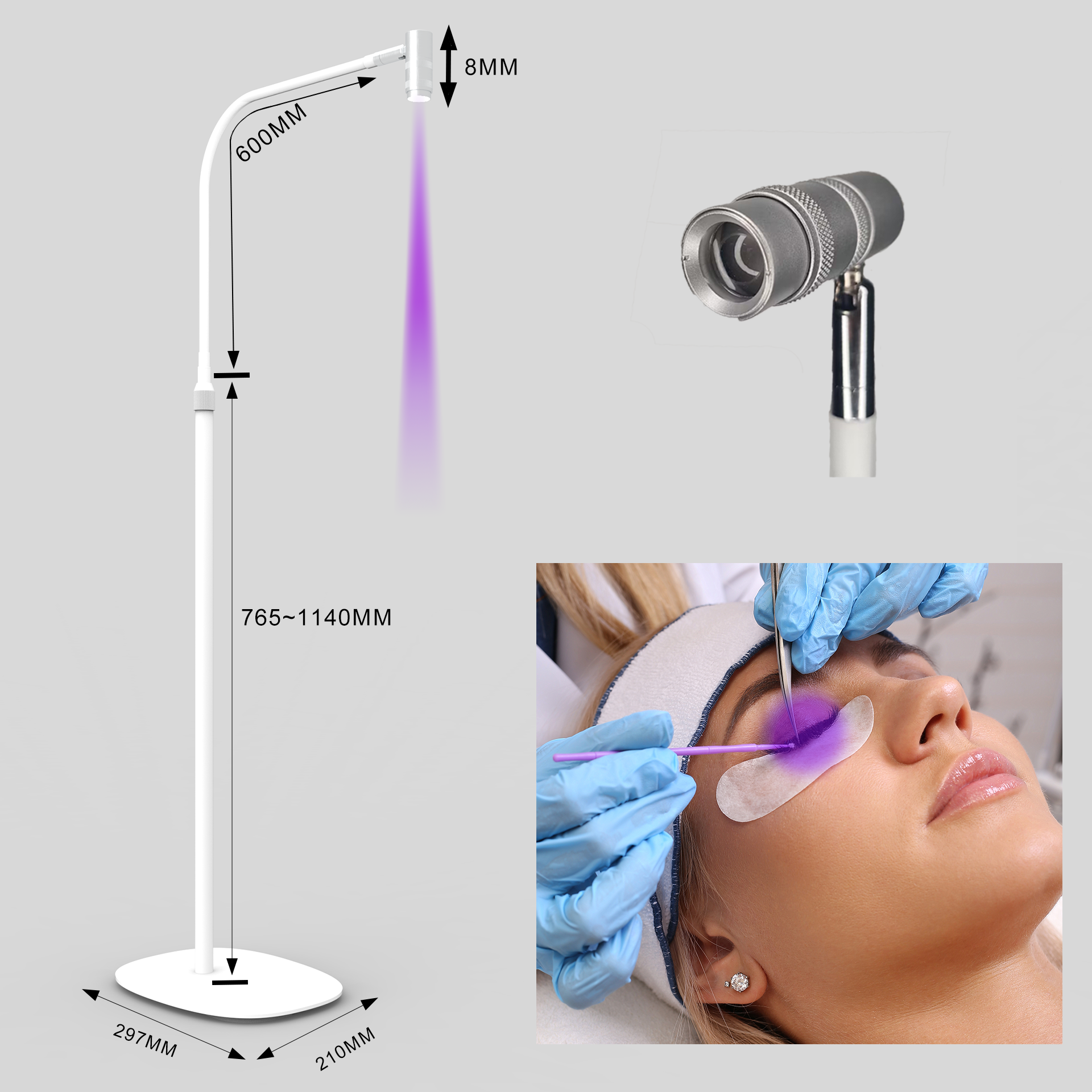 SM242 UV Lash Lamp