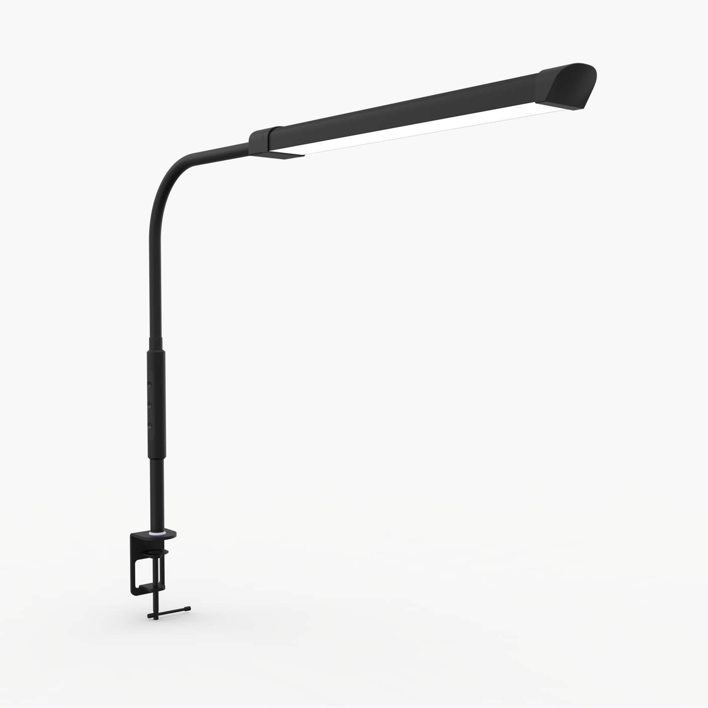 Jroming SM231 single arm desk lamp black side